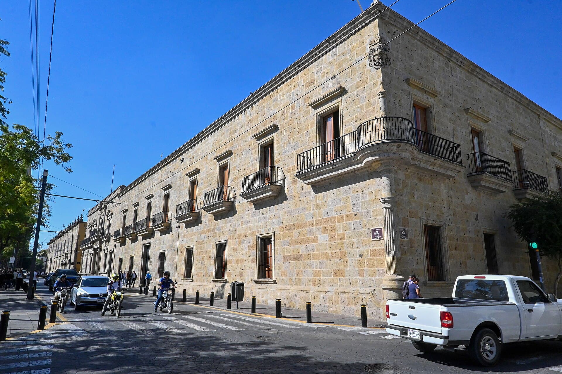 Fachada del Palacio Legislativo del Estado de Jalisco, sede del Congreso donde se discute el contrato del acueducto